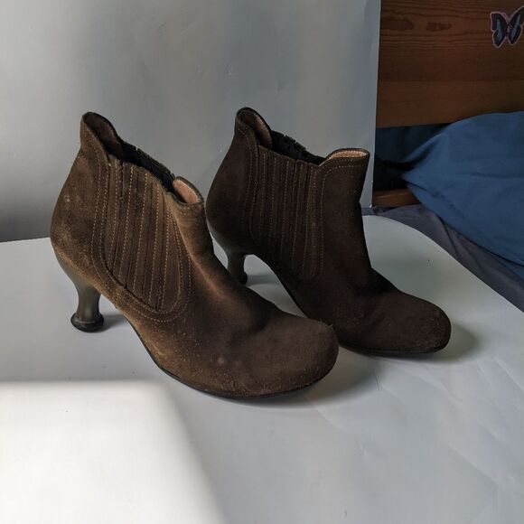 JOHN FLUEVOG Dora Dufran booties size 6.5 in VGUC - Picture 5 of 13